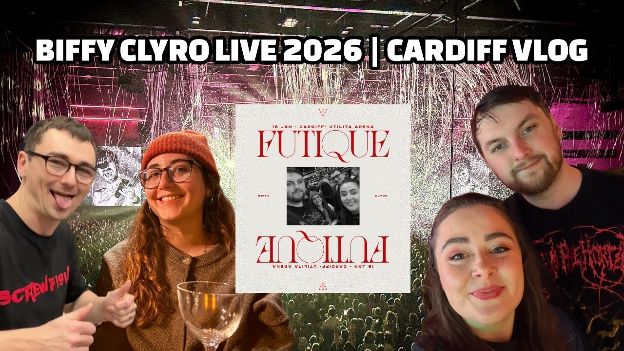Biffy Clyro Live in Cardiff 2026 | Gig & Night Out Vlog