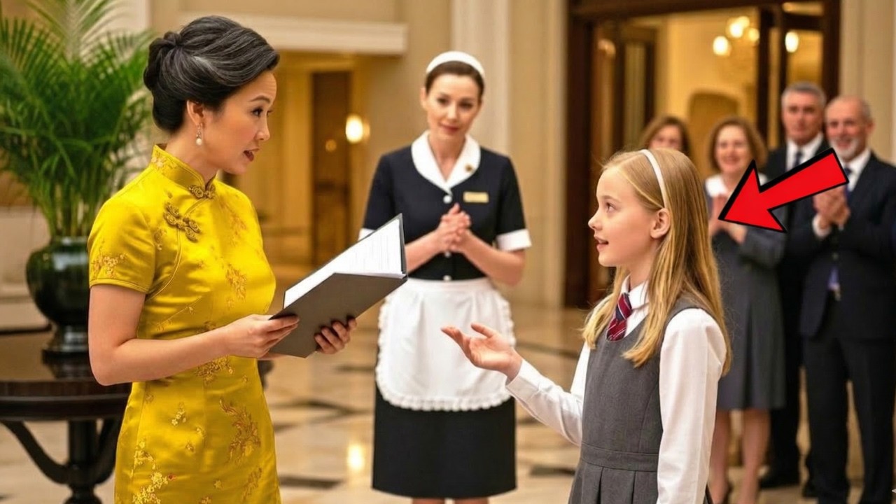 Miljonair was woedend in het Chinees… Toen schokte een dienstmeisjesdochter iedereen