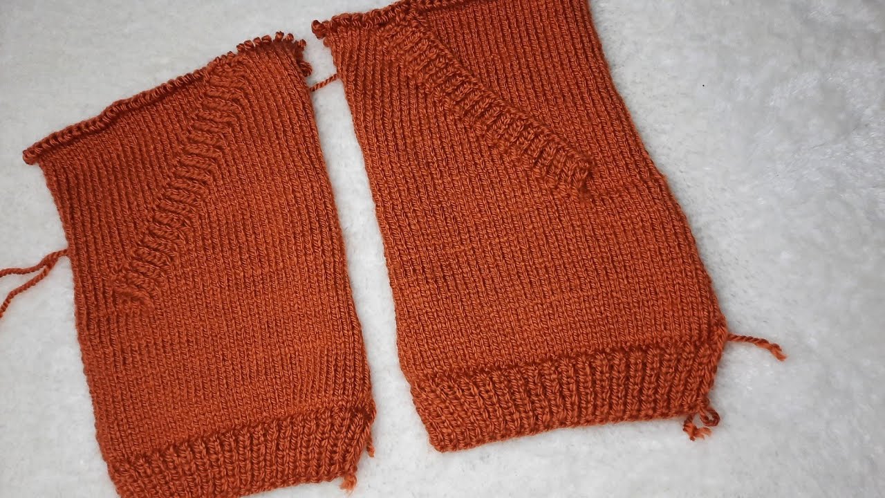 YAN CEP YAPIMI (SAĞ CEP)SIDE POCKET MAKING #handmade #yancep #örgü #örgüteknikleri