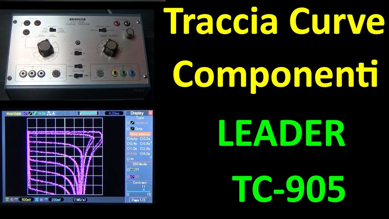 0619: Traccia Curve Componenti LEADER TC 905