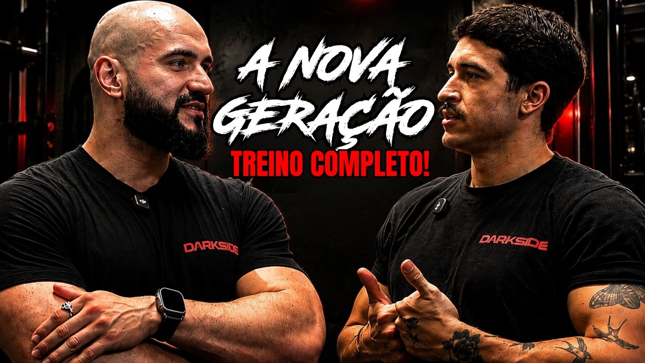 A NOVA GERAL&Ccedil;AO DE PROFISSIONAIS: NEW SCHOOL? Treino completo!
