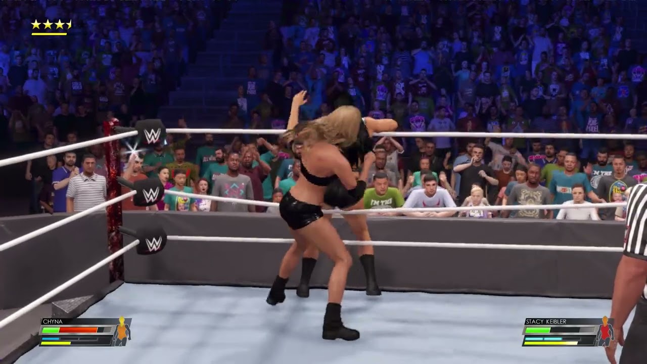 WWE 2K22 : Chyna Vs Stacy Keibler Extreme Rules Match