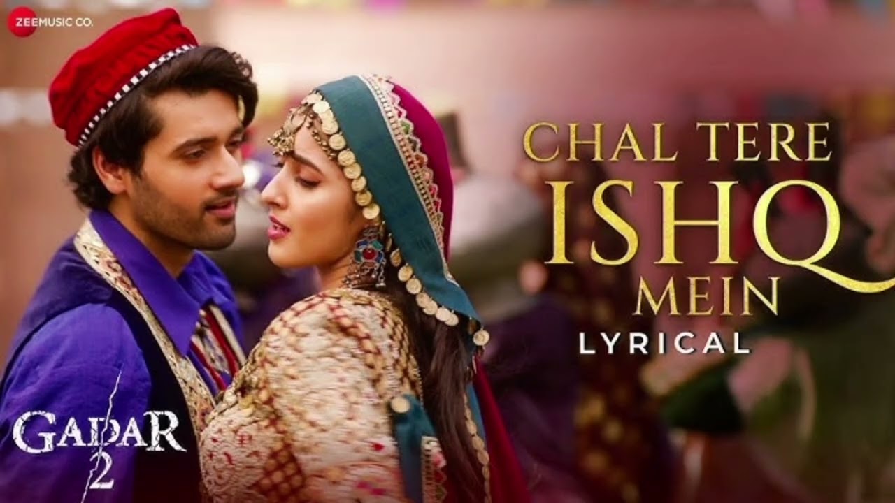 Chal Tere Ishq Mein Lyrical Song | Gadar 2 | Udit Narayan, Neeti Mohan | Sunny Deol