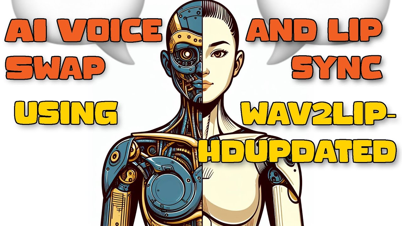 AI Voice Swap and Lip Sync using Wav2Lip-HQ-Updated