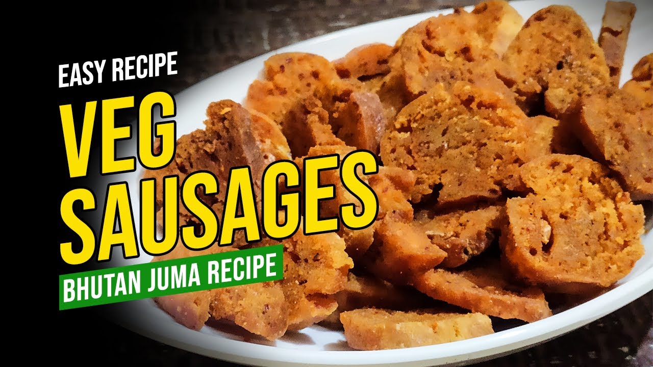 How to make Veg Sausage at Home Recipe | Without Machine | Juma Recipe