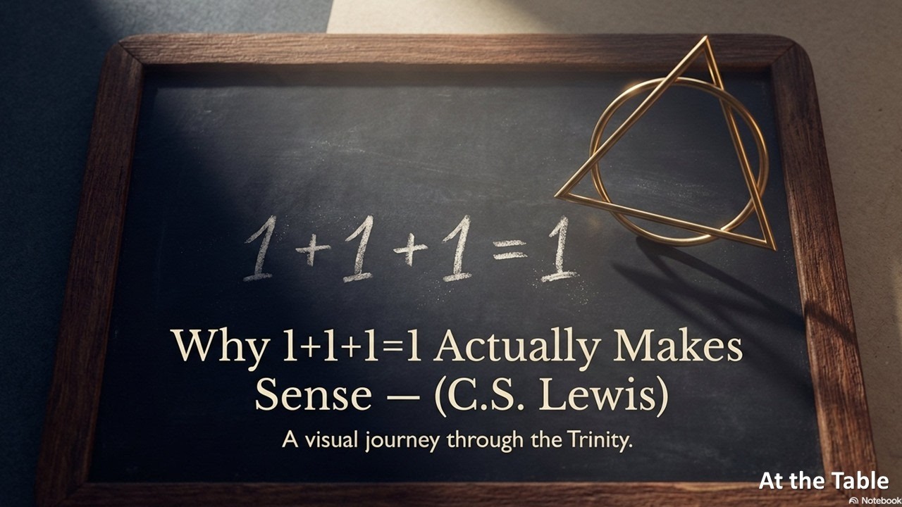 Why 1+1+1=1 Actually Makes Sense (C.S. Lewis, Mere Christianity)