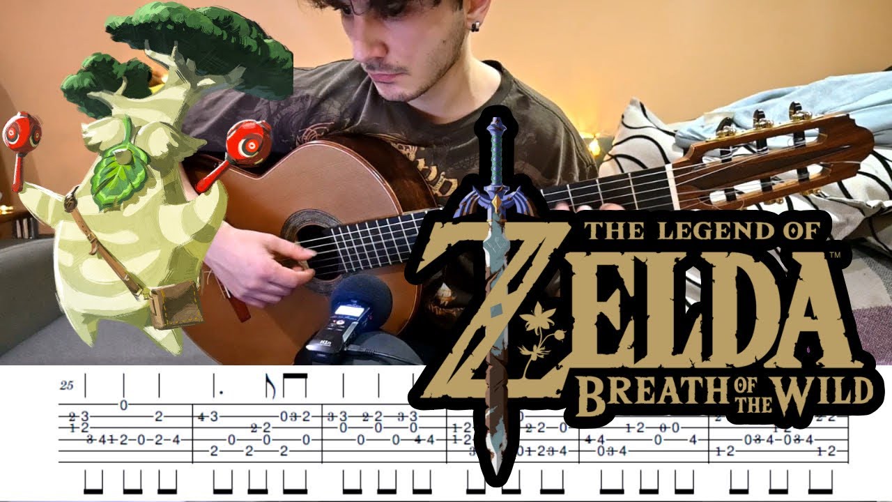 Korok Forest Theme - The Legend of Zelda | Fingerstyle cover with FREE TABS