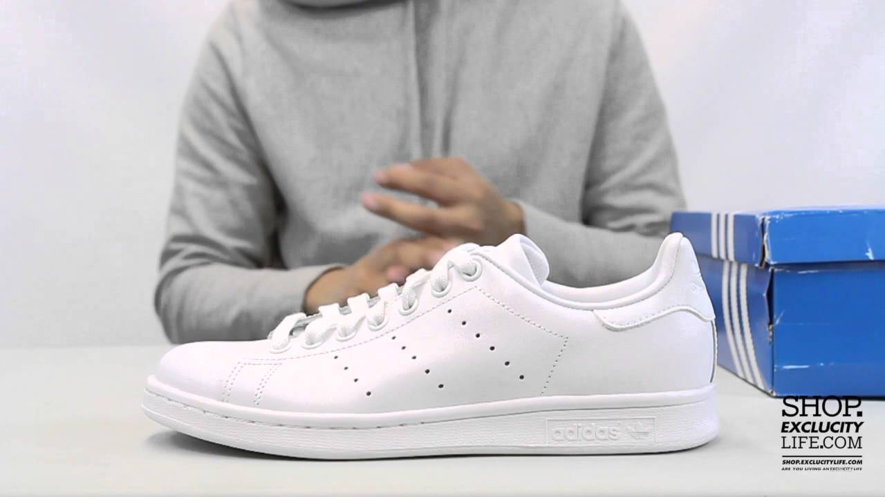 Adidas Stan Smith White - White Unboxing Video at Exclucity