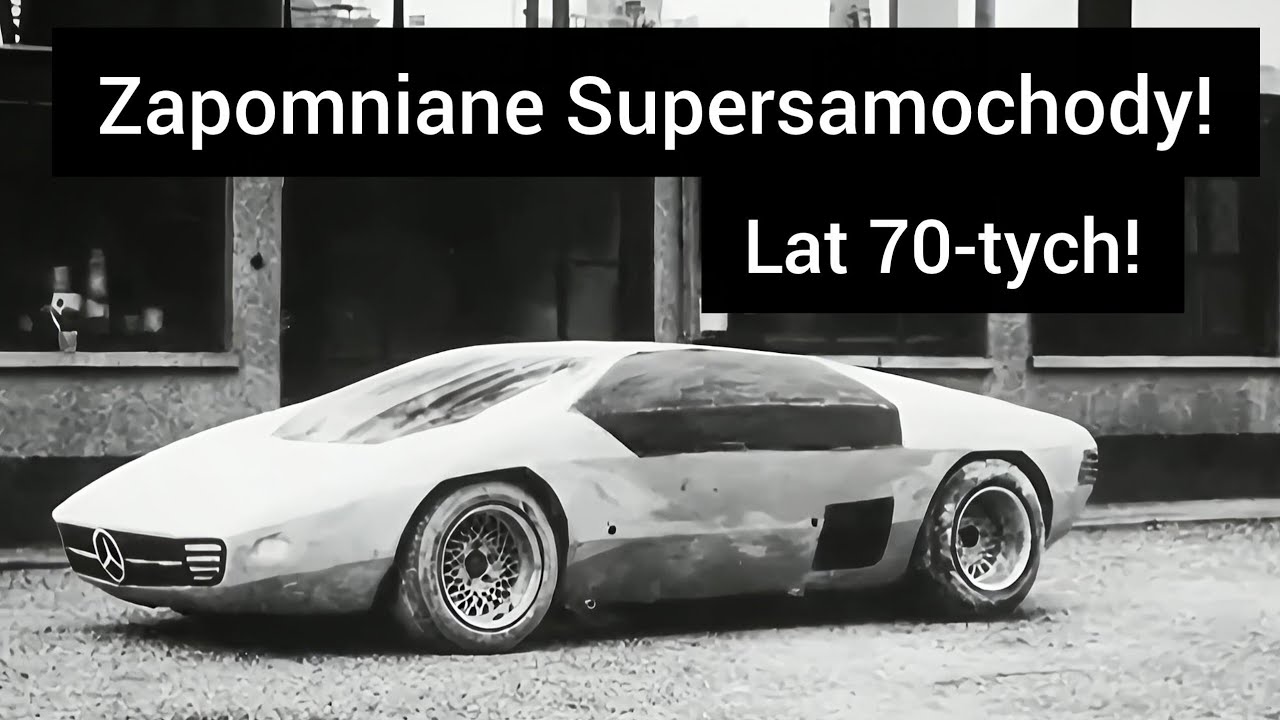 Supersamochody lat 70-tych, kt&oacute;re miały zmienić motoryzację! | Ikony Motoryzacji