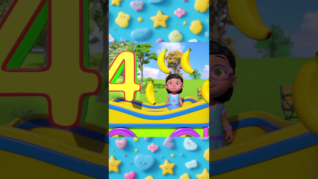 🚂 Number Train Song | Counting 1 to 10 for Kids | Nursery Rhymes & Kids Songs  🚂