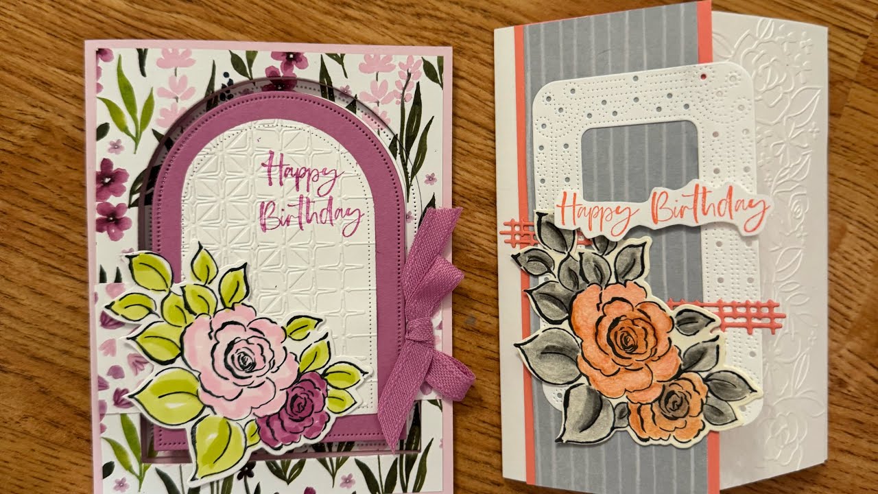 Trevis’ June 24, 2025 Stampin’ Up! Charming Day Arches Card