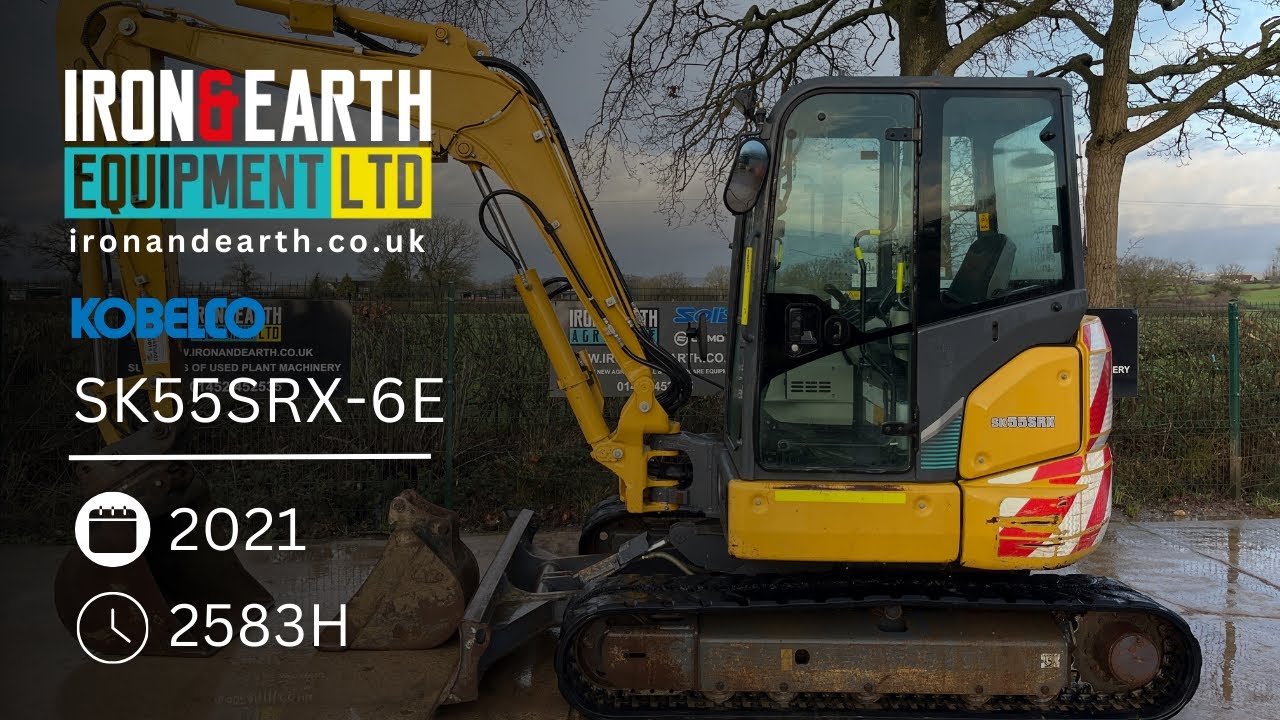 2021 Kobelco SK55SRX-6E Excavator 
