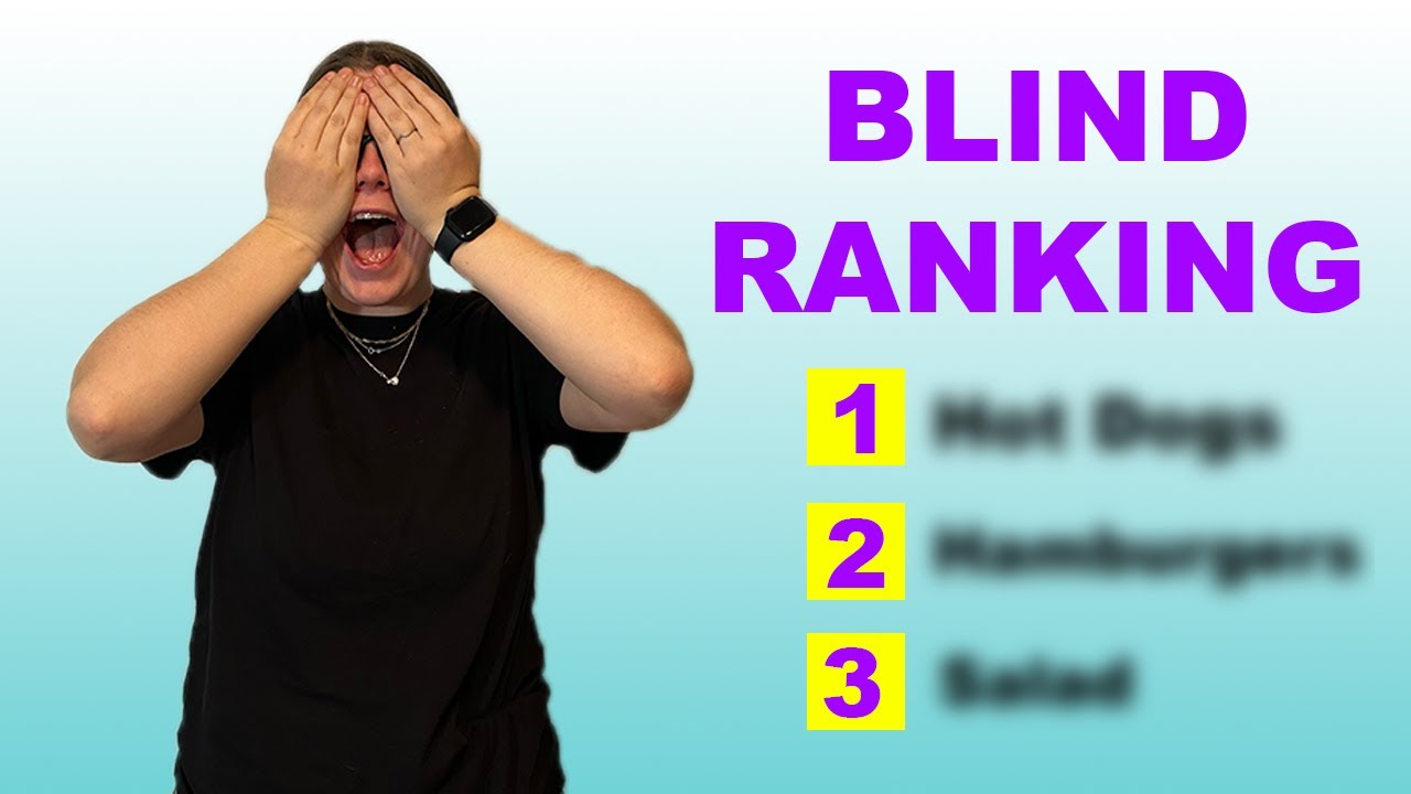 BLIND RANKING CHALLENGE!!!