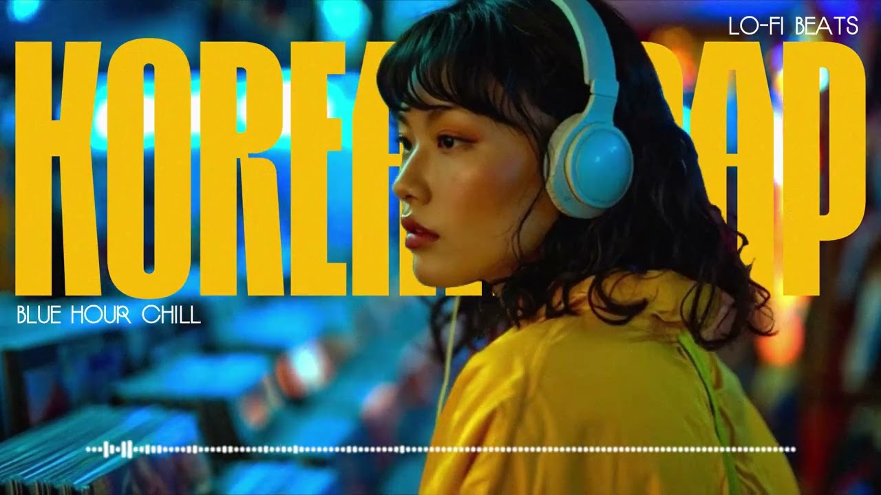 Korean Chill Rap & Lo-Fi Mix 🎧 | Between Neon and Silence | 서울의 밤 힙합   ⌈ Playlist ⌋
