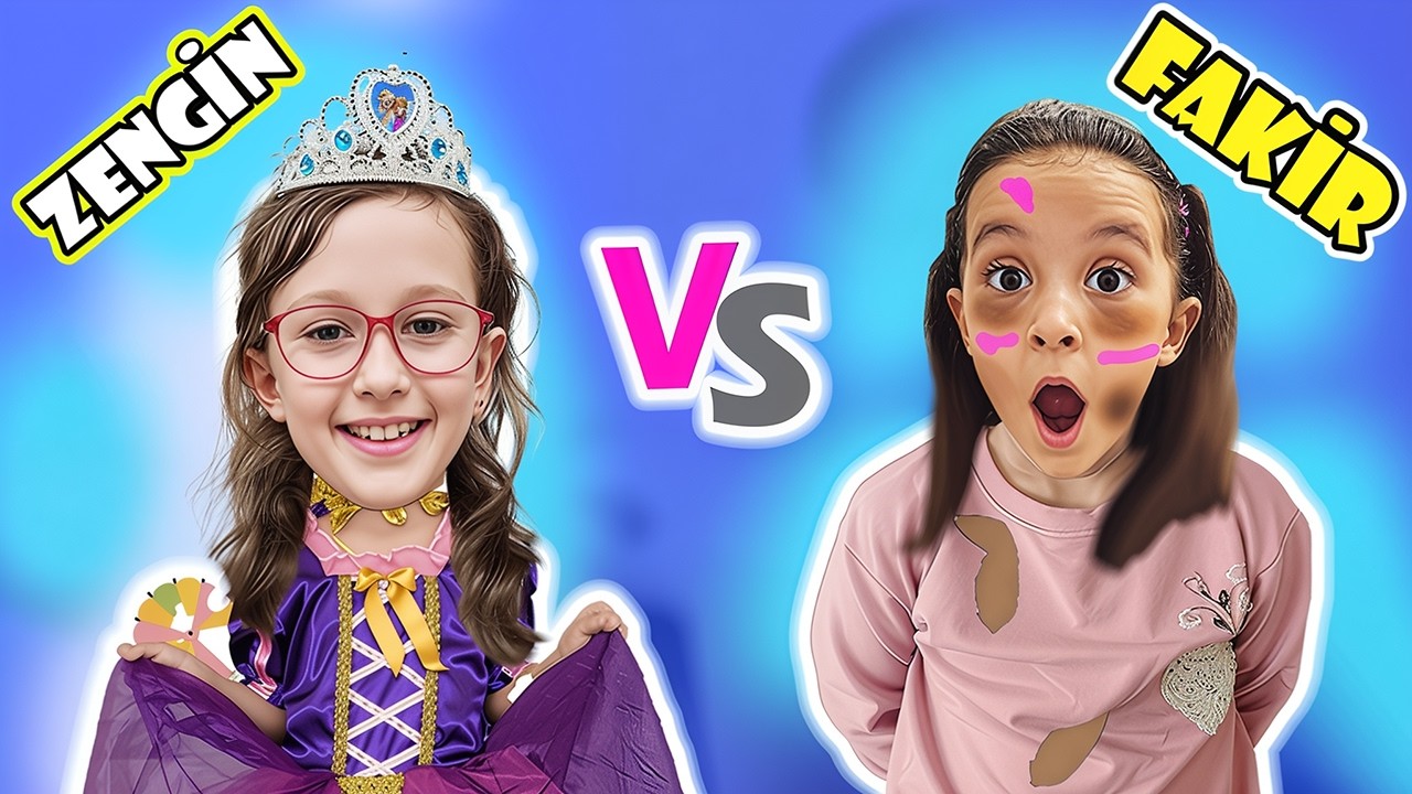 ZENGİN vs FAKİR !! BAHAR ZENGİN OLDU BANU ALYA FAKİR !!