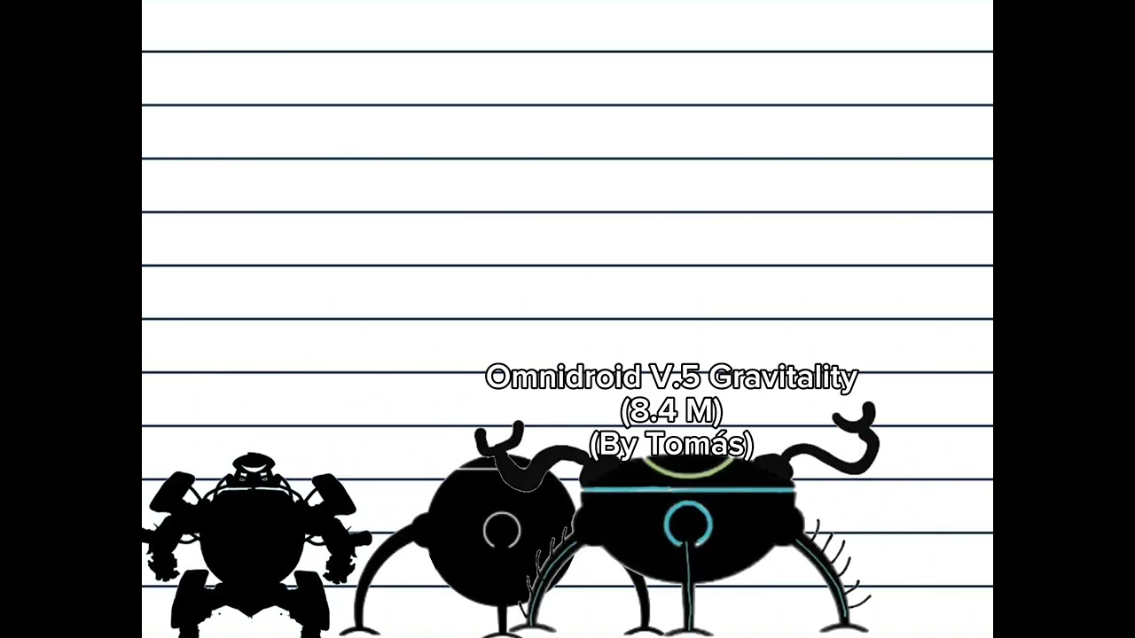 Size comparison of Omnidroids Part 4! Xmas bonus! #omnidroids #incredibles #fugaboy888