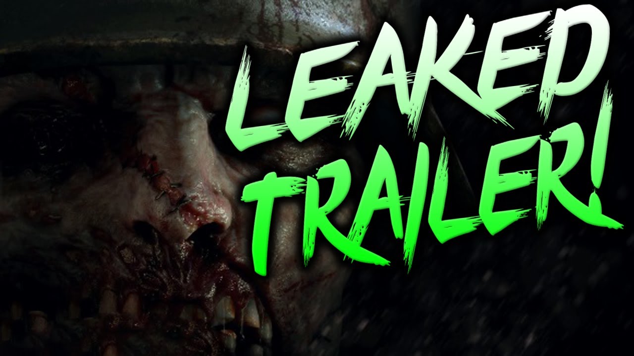 THE COD WWII ZOMBIES TRAILER LEAKED!