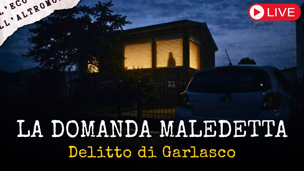 DELITTO DI GARLASCO - L'enigma delle LUCI ACCESE: chi c'era in QUELLA CASA?