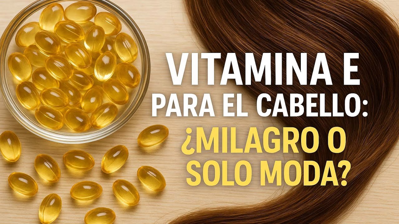 Vitamina E para el cabello: &iquest;Milagro o solo moda?