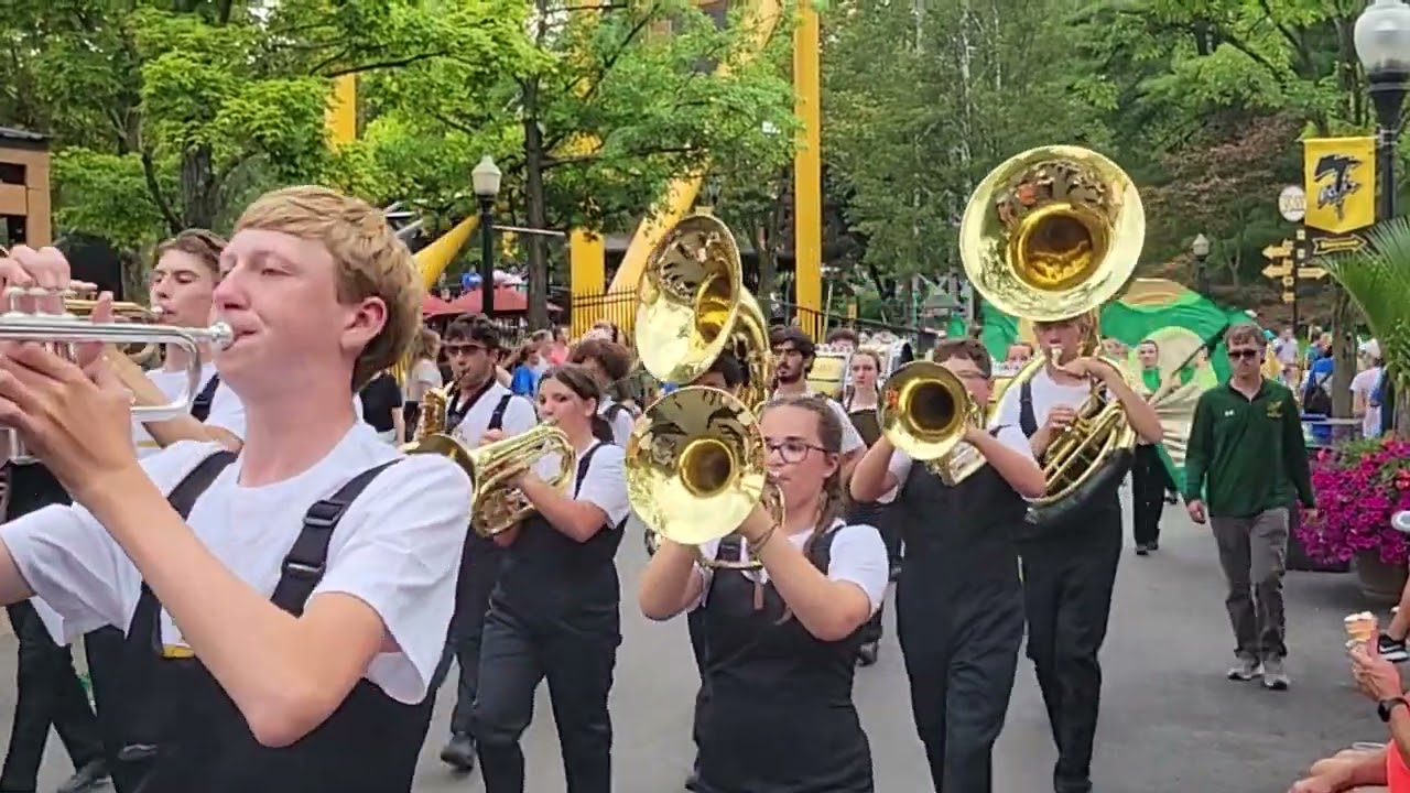 Penn Trafford Marching Band at Kennywood Fall Fantasy Parade 2023