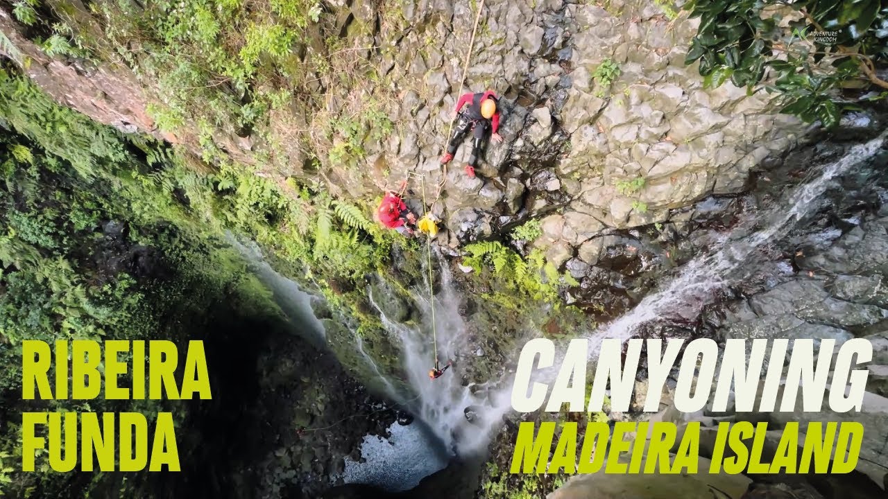 Canyoning in Madeira Island | Ribeira Funda | Level 3