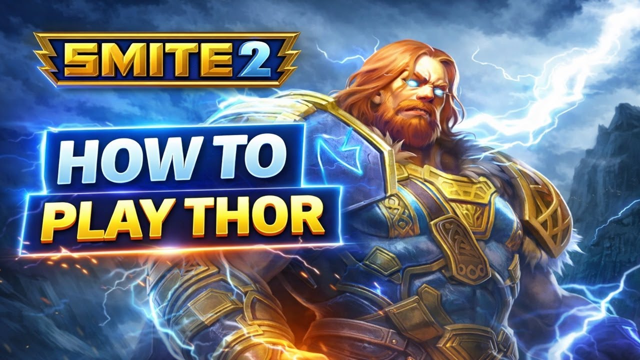 SMITE 2 | How to Play Thor | Ability Breakdown and Gameplay
