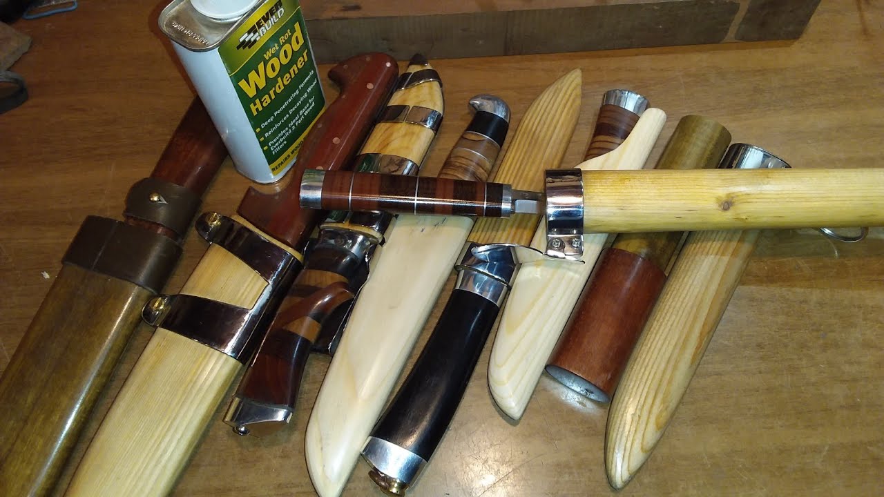 Ножны из дерева. Футляр для ножа.wooden homemade scabbard