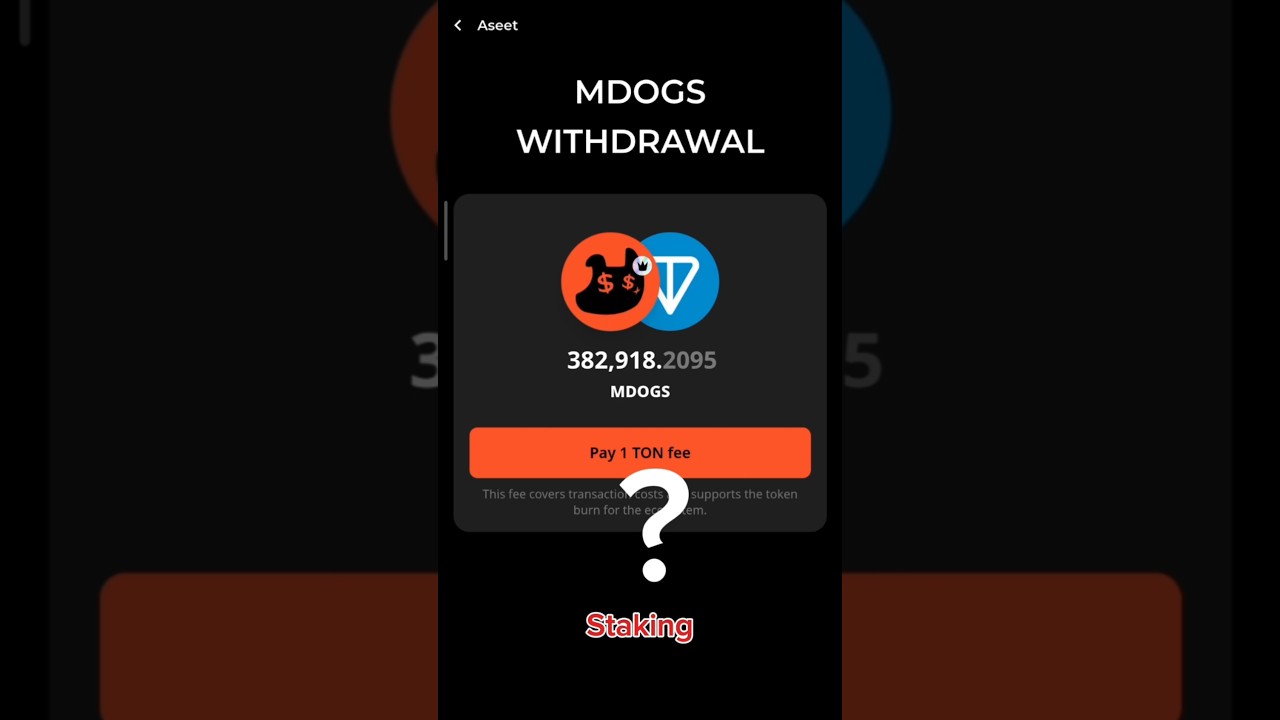 Money Dogs Token Unlock & Staking Guide | Step-by-Step MDOGS Withdrawal | Money Dogs New update