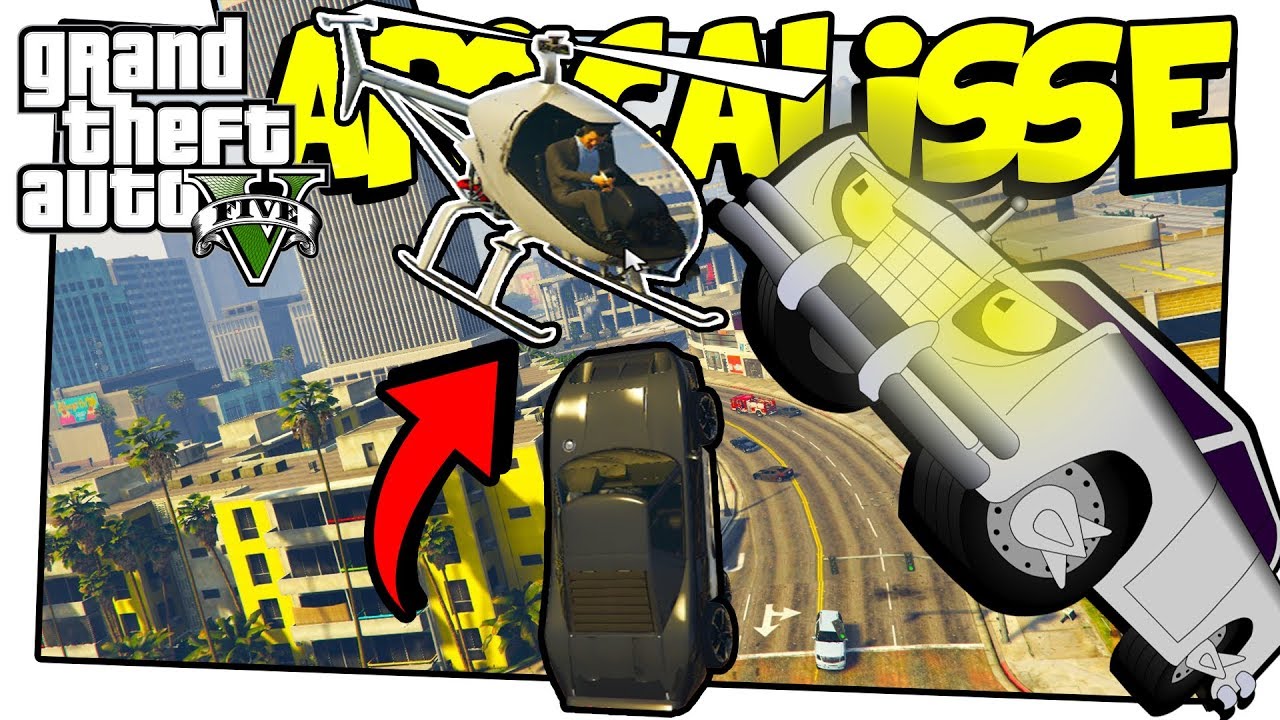 L'APOCALISSE DELLE AUTO (GTA 5 Mod ITA Carmageddon Funny Moments)