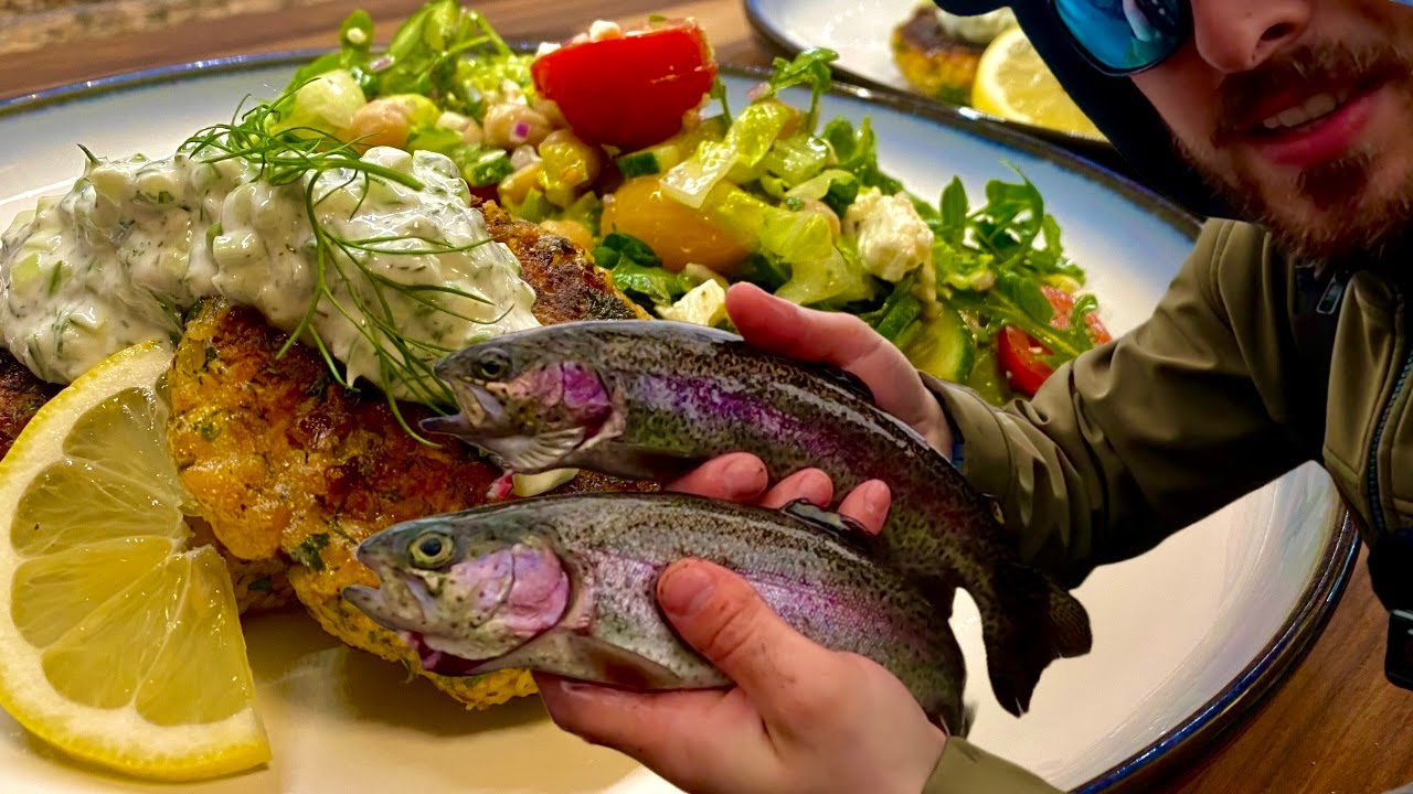 Fishing NJ’s Spring Trout Stocking | Cooking NEXT-LEVEL Trout Cakes
