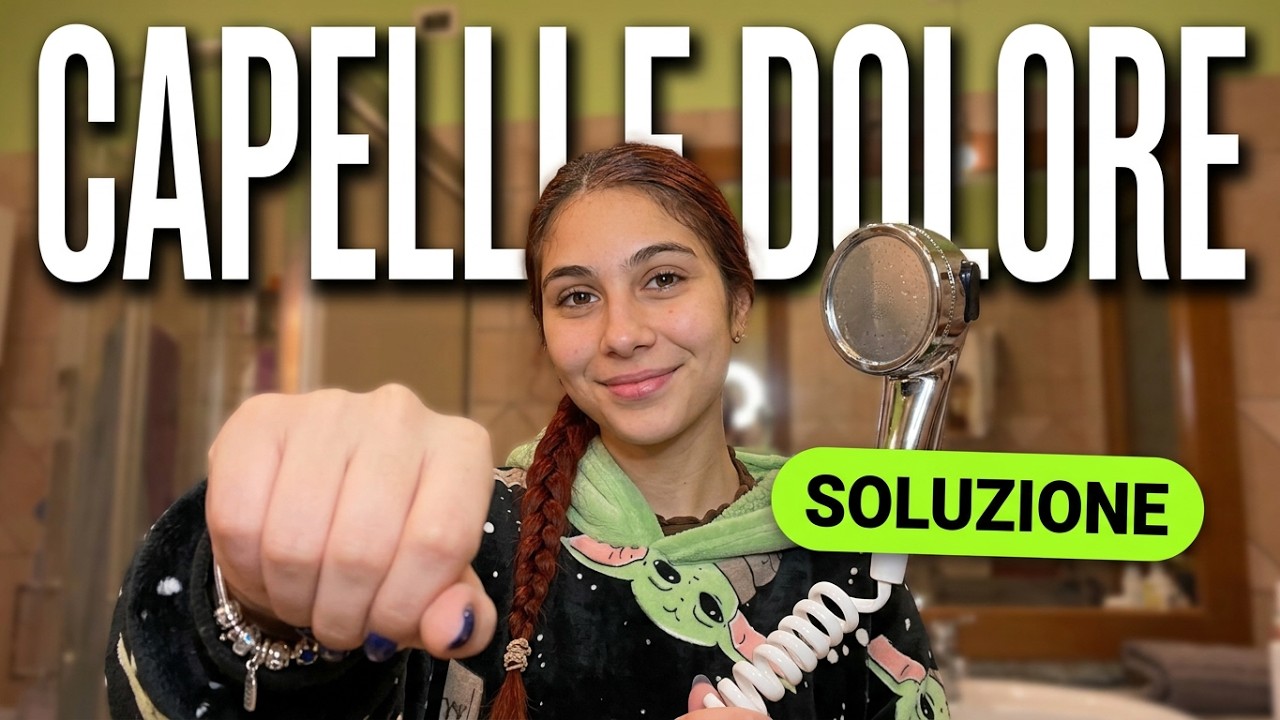 LAVARSI I CAPELLI con dolore cronico: il doccino che mi ha CAMBIATO LA VITA! 😱✨ (Test REALISSIMO)