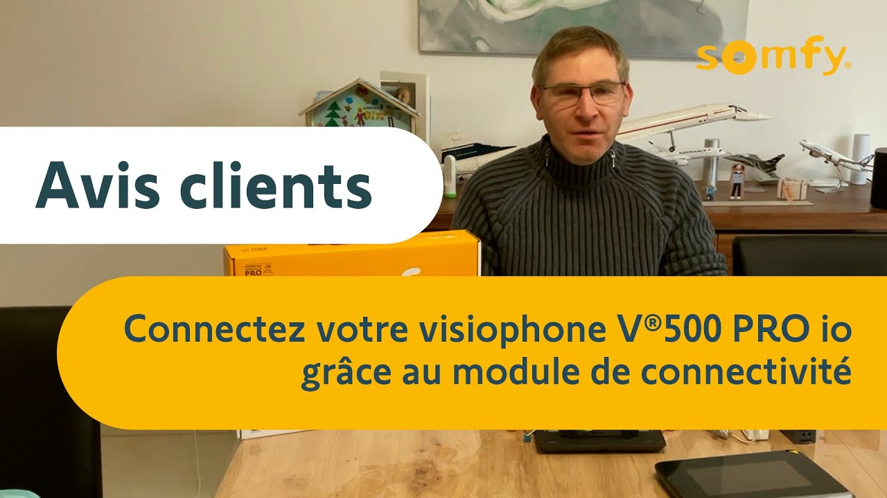 Visiophone V®500 PRO io Connect : test et avis client de André | Somfy