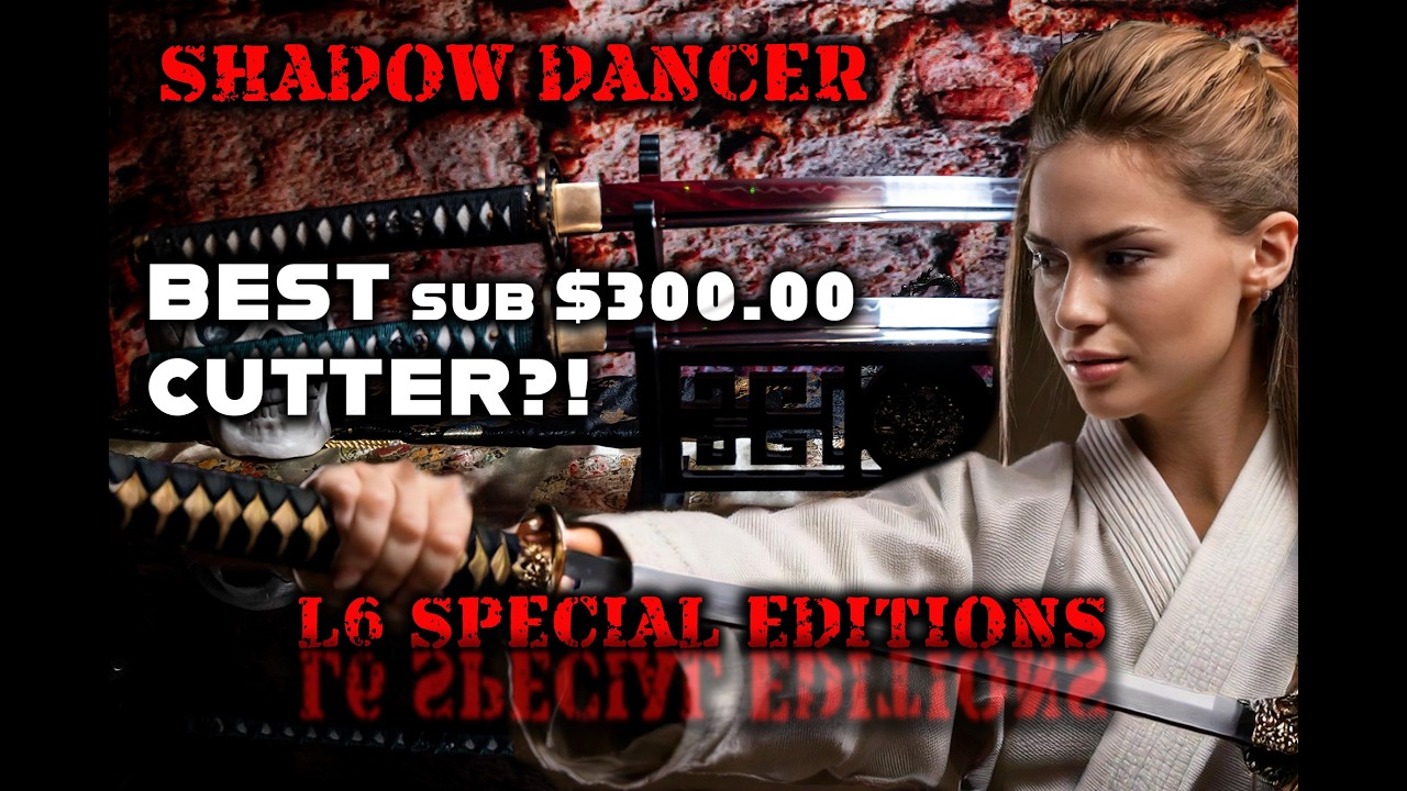 $218.00 SHADOW DANCER T10 KATANA COLLECTION SOLD ON AMAZON @ShadowDancerSwords-iz2wc
