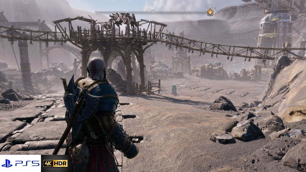 GOD OF WAR RAGNARÖK - Minas a Céu Aberto de Jarnsmida (Sem Comentários/PT)