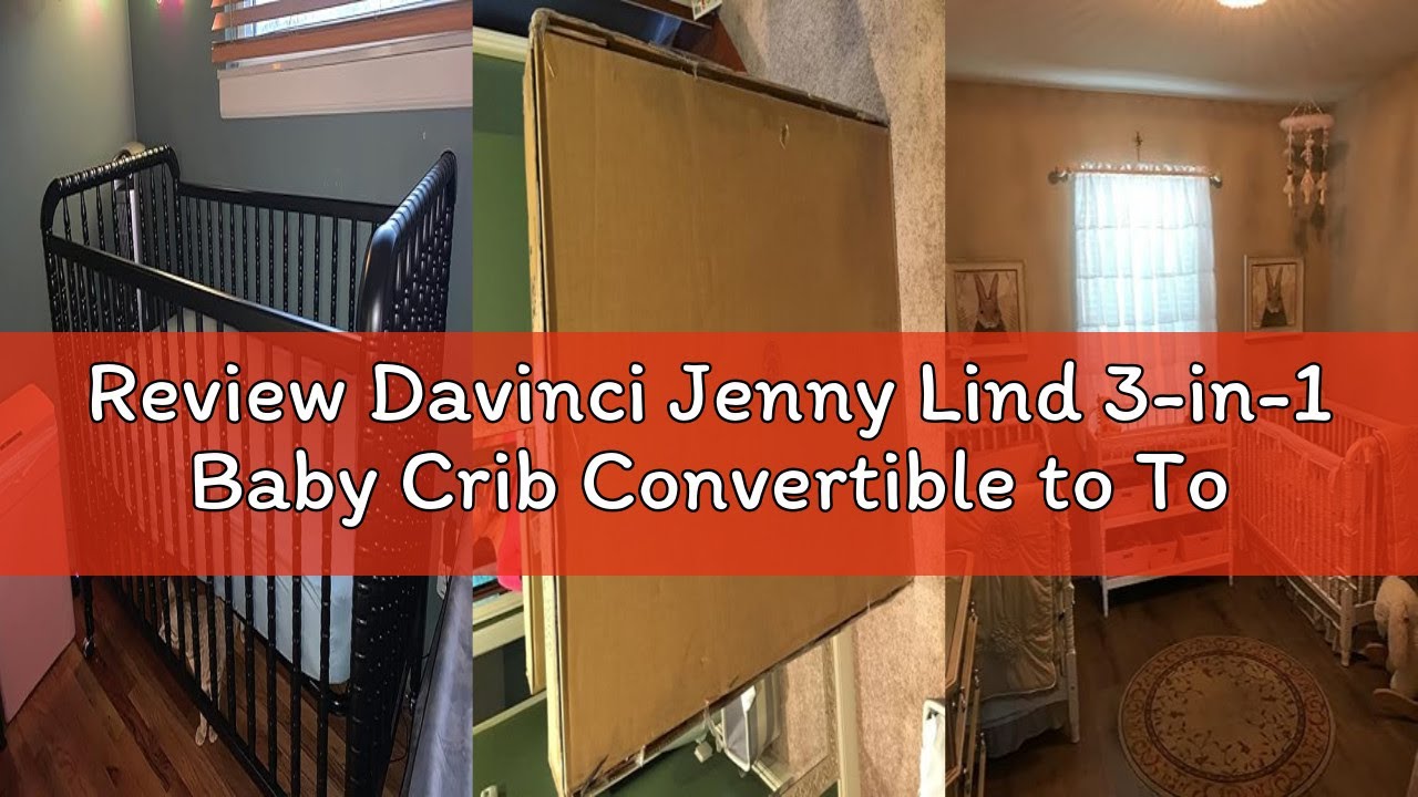 Review Davinci Jenny Lind 3-in-1 Baby Crib Convertible to Toddler Bed, Daybed - Easy to Assemble - G