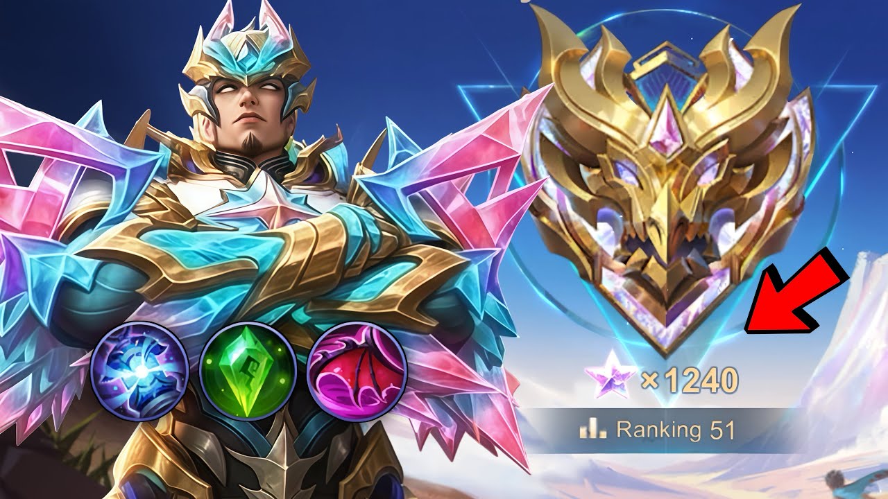 MY FIRST MLBB VIDEO!! I PLAYED SOLO IN 1200+ STARS!! - TOP GLOBAL GATOT
