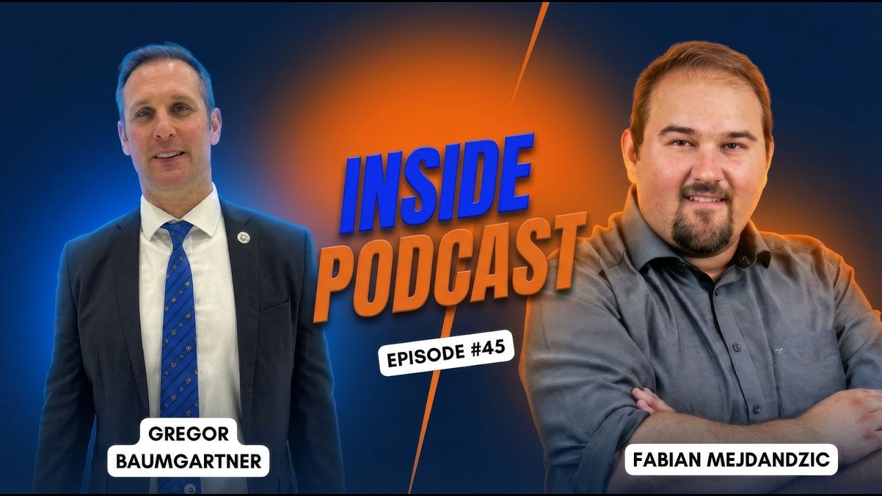 🇦🇹InsidePodcast #45  mit Gregor Baumgartner bei Fabian Mejdandzic