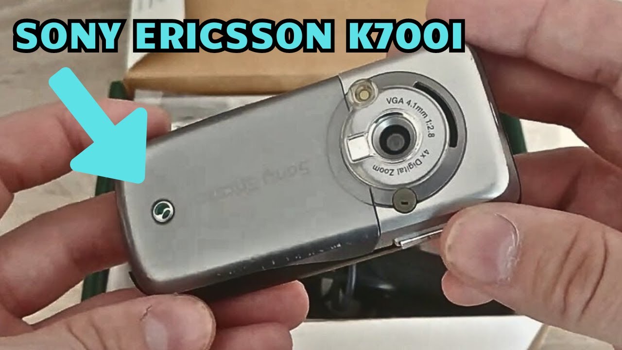 Sony Ericsson K700i - Rozpakowanie (2004)
