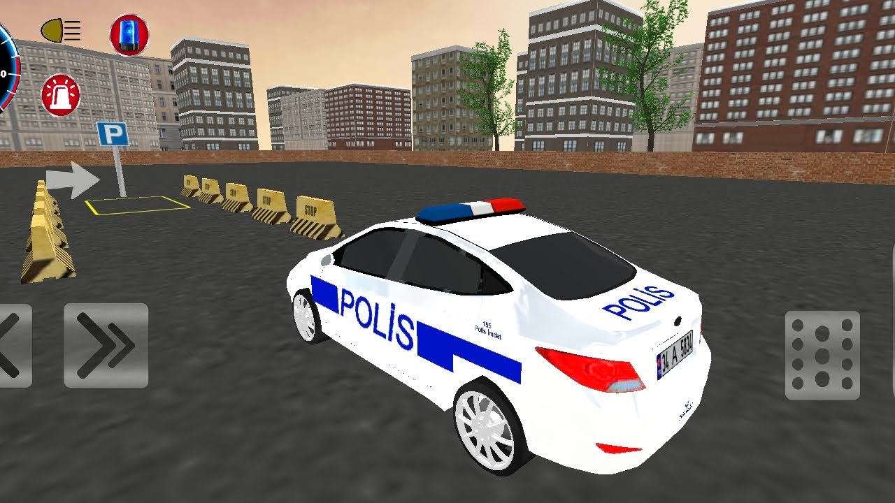 Simulasi Mobil Polisi 
