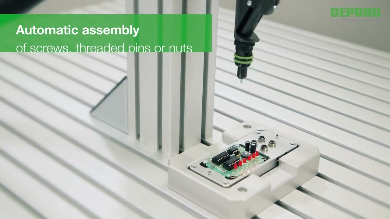 DEPRAG Optimizes Screw Fastening Limited Space