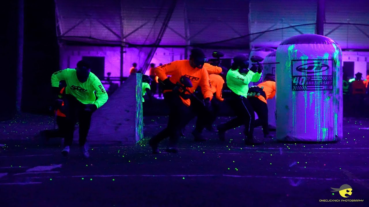 Southern Maryland Paintball | SMP Glowball Street Ball Event | Raw Footage