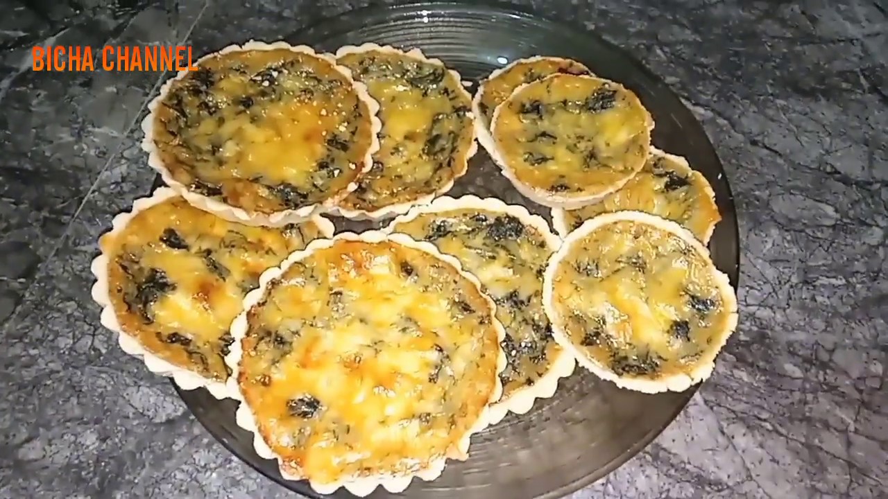 اذا مكيعجبوكش السبانخ دخلي شوفي هاد الطريقة كيجيو لذاذ بزاف و معلكين mini quiche aux épinards