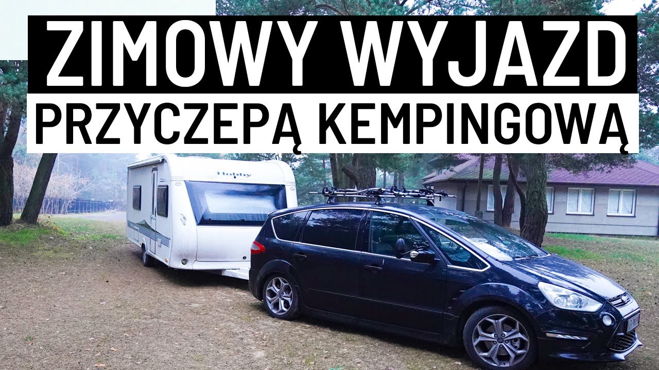 ZIMOWY WYJAZD z Przyczepą Kempingową - Czy w Przyczepie Jest Ciepło, Jak To Wygląda?