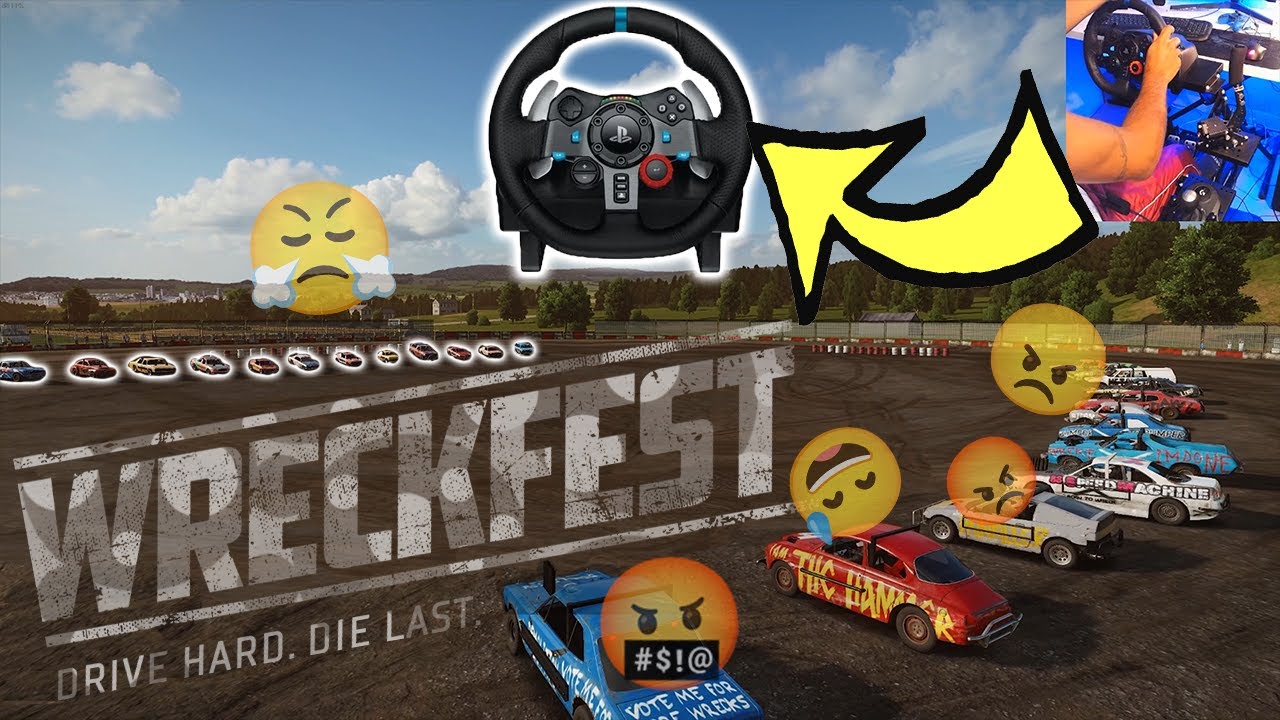 UN DEMARRAGE DIFFICILE | Wreckfest | logitech g29
