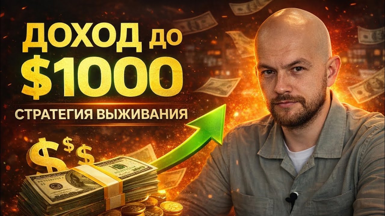 Доход до $1000: почему “откладывай 10%” НЕ работает и что делать вместо этого. Урок 2. 