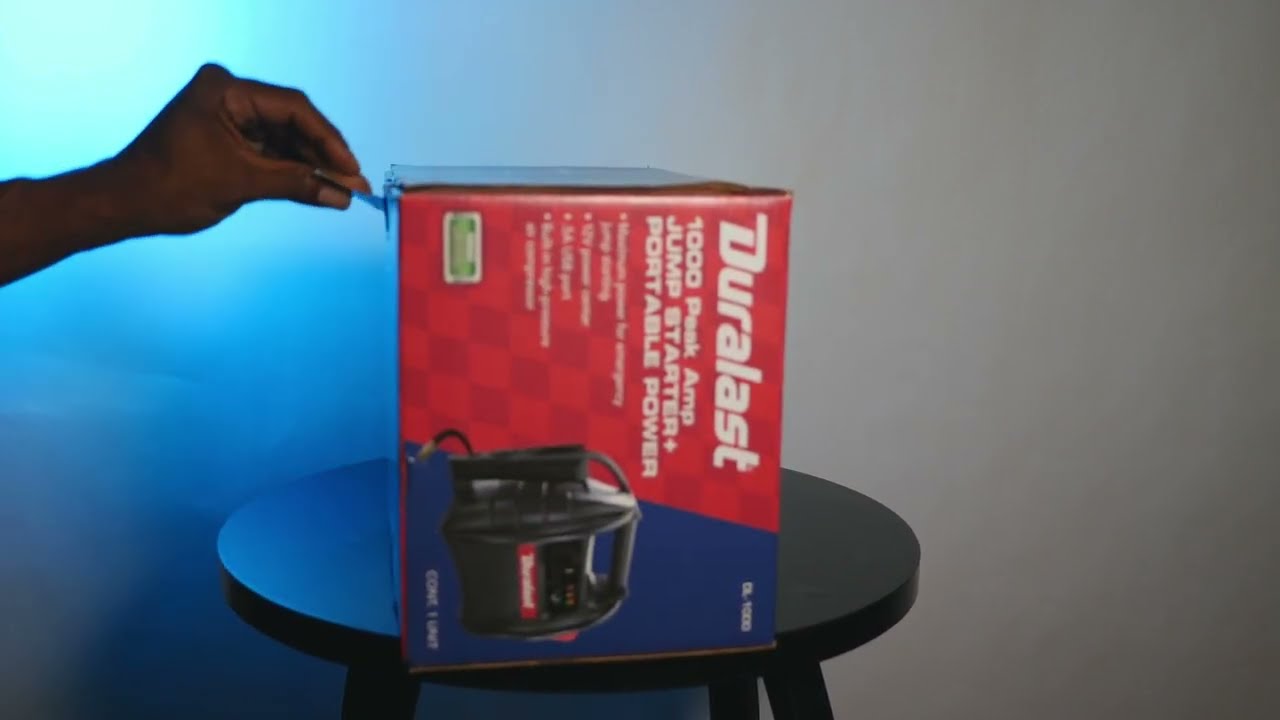 Duralast Jump Starter 1000 Unboxing Video