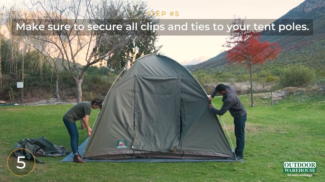 How to Pitch Your Tentco Senior Wanderer Tent | Outdoor Warehouse