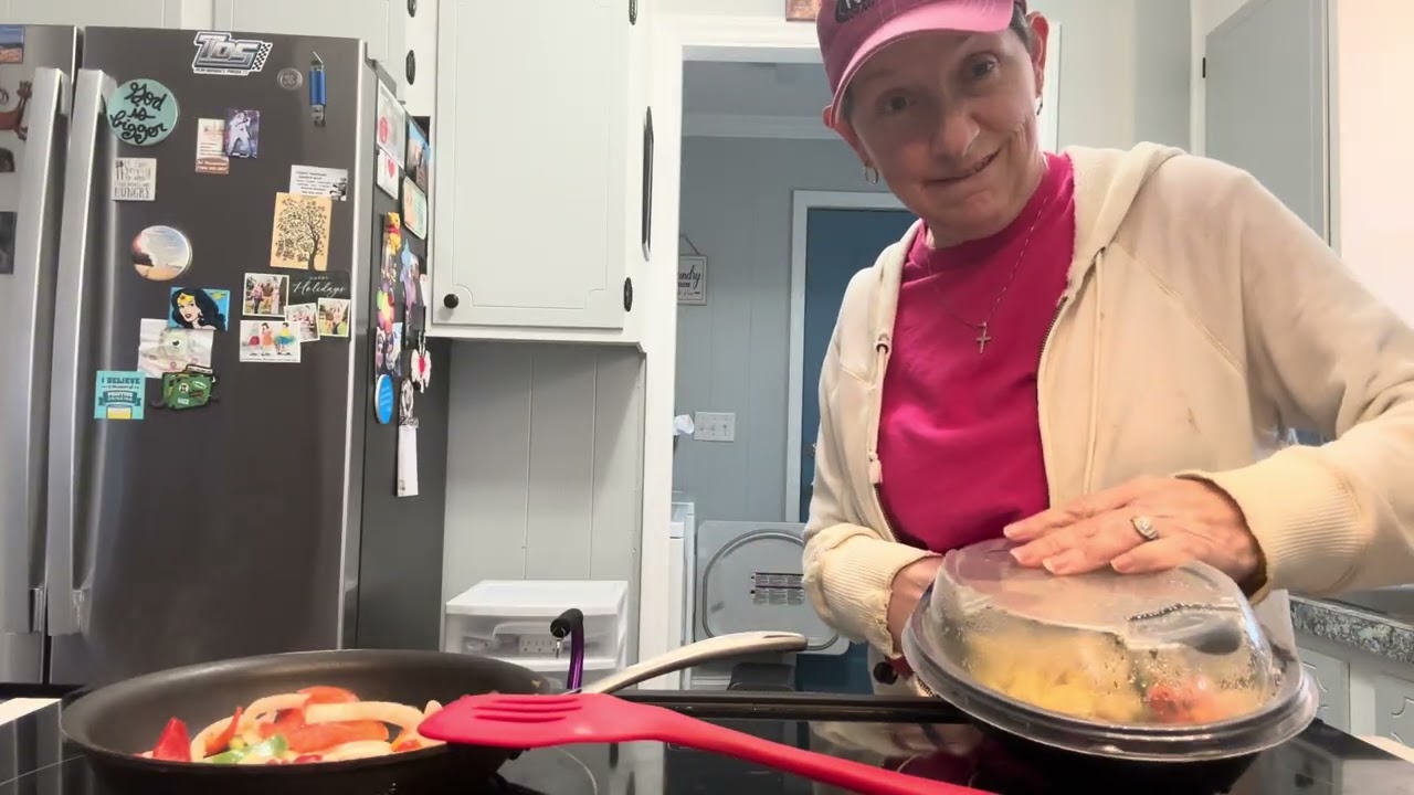 Cooking with Dawn after a stroke don’t ever give up!!