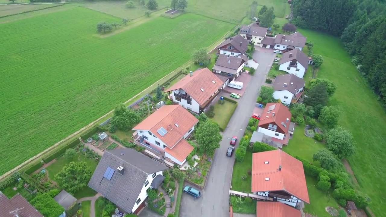 Waldbrunn - Mülben von oben - HD Typhoon H