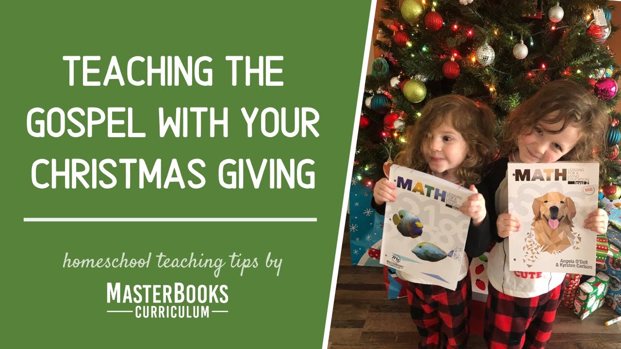 Teaching the Gospel with Your Christmas Giving // Master Books Homeschool Curriculum